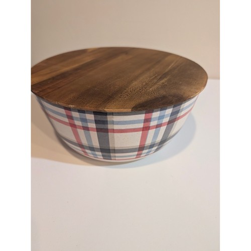 Crofton plaid serving - serving, bowl